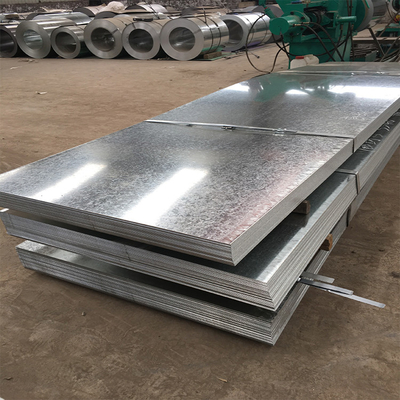 GI Metal Galvanized Steel Plate Sheet Astm A526 Z275 Roll Of 28 Gauge