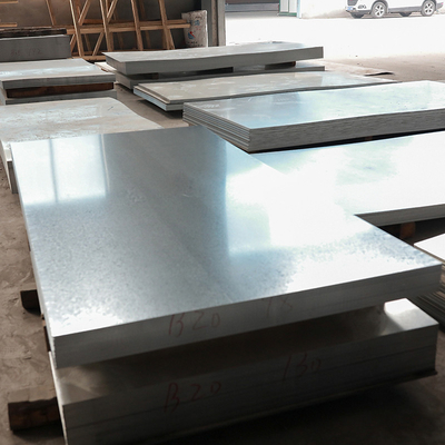 Astm A653 G30 Galvanized Steel Sheet Plates Mild Plain Finish For Profile