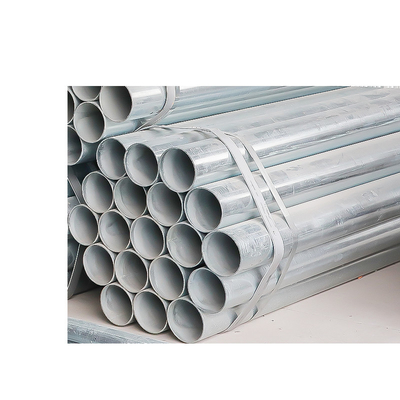 Mild Erw Galvanized Tubing Steel Pipes Iron Hot Dip Round Black Welded 20 mm