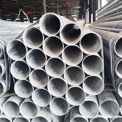Gi Tube Galvanized Steel Pipe Hot Rolled Round Metal Sch40 ISO9001