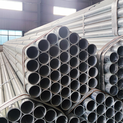 Hot Dip Galvanized Steel Gi Pipe Low Carbon Alloy Oval Hollow Round 20mm