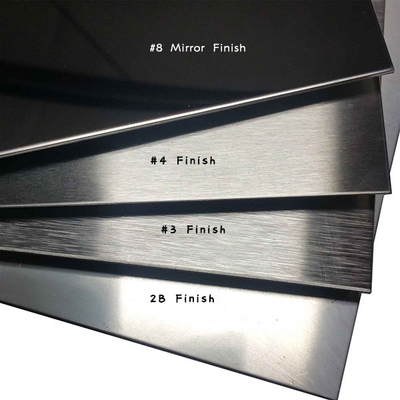 Hot Rolled 2b Ba Stainless Steel Sheet 2.0mm Jis Sus 304 430 904l 1000mm
