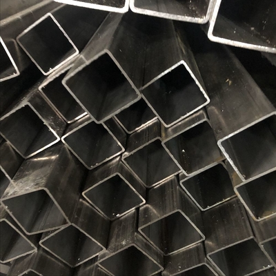 End 50x50 Stainless Steel Pipe Rectangular Tubing Metal Square Tube