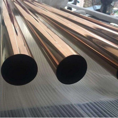 Polished Industrial Stainless Steel Pipe AiSi 201 304 316 410 Welded Seamless Tube 2000mm