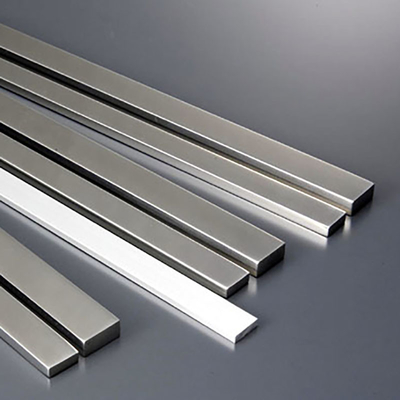 Hot Rolled Solid Stainless Steel Flat Bars Customized SS Metal 904L 316 304 201 6K