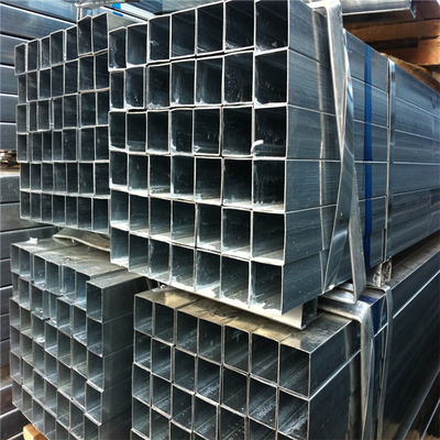 Oil Drill CS Seamless Pipe Carbon Steel Square Tube 0.8mm DX51D + Z