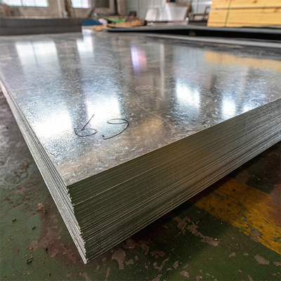 SECC Galvanized Steel Sheet 8mm Dx52d Z140 Hot Dip Galvanized
