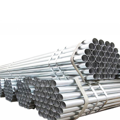2.5 Inch AiSi Galvanised Steel Round Tube 350mm Hot Dip Galvanized Steel Tube