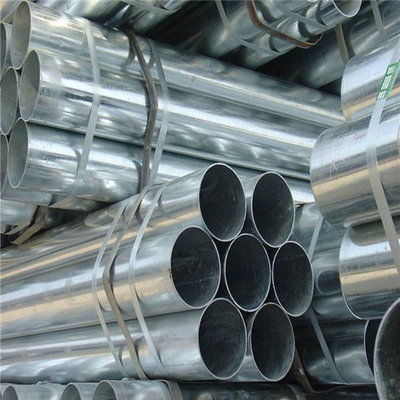 21mm Galvanized Steel Tube ERW Galvanized Round Tubing For Construction