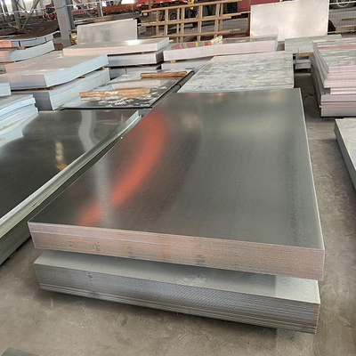 Mild Metal Galvanized Steel Sheet Plate 1mm 2mm Thick Baosteel