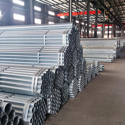 Hot Dip Galvanized Steel Gi Pipe Low Carbon Alloy Oval Hollow Round 20mm
