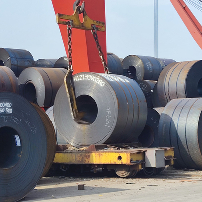 Hot Rolled Carbon Steel Coil Q235 Q345 A36 Thick 0.8mm Shot Blasted