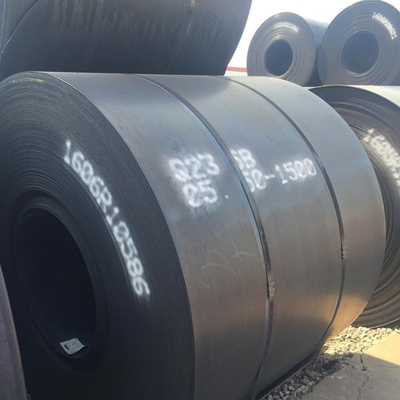 Hot Rolled Carbon Steel Coil Rolls Workshop Slit Plate Hrc Q345 Black A36p