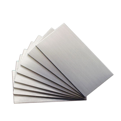 10mm 20mm Stainless Steel Sheet Plate Cold Rolled Hairline 301 304l