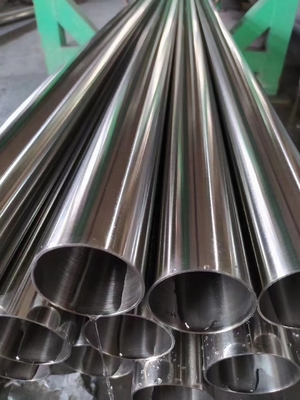 Hollow Round Stainless Steel Pipes 201 202 316l Welded Tube 304 For Gas Water