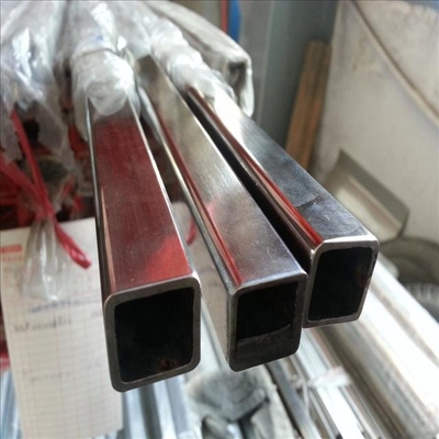 Welded Stainless Steel Pipe Square Tubing Brush Finish 201 304 410