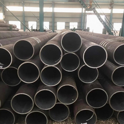 MTC Hot Rolled Seamless Steel Tube 12M Astm A106 For Fluid Pipe