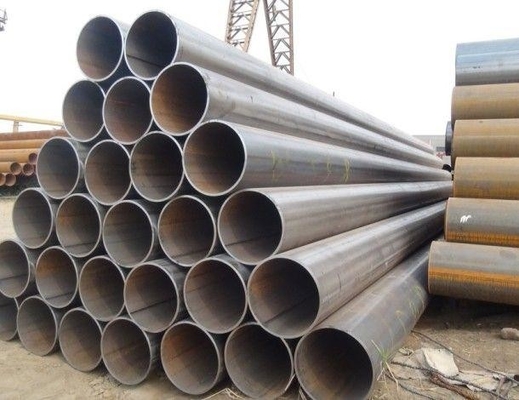 MTC Round Carbon Steel Pipe Q235b Q345 A106 Welded Black