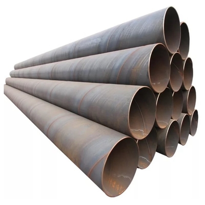 MTC Round Carbon Steel Pipe Q235b Q345 A106 Welded Black