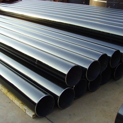 Gr A A53 Carbon Steel Tube Sch40 Black Mild Steel Pipe ERW